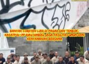 Banyak Coretan Liar di Pagar dan Tembok, Kasatpol-PP Riau Himbau Jaga Fasilitas Umum Demi Kenyamanan Bersama