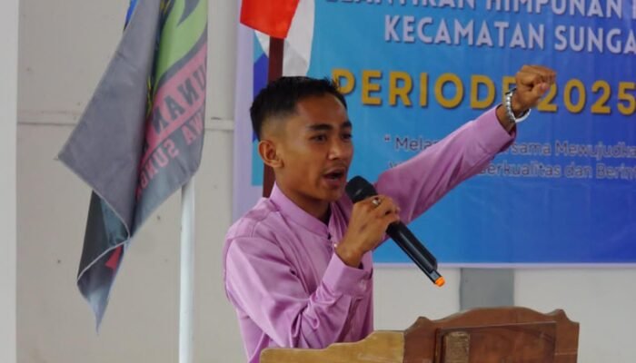Resmi Dilantik Sebagai Ketum HIMASA Periode 2025 – 2027, Satria Andika Siap Nahkodai HIMASA Menjadi Organisasi Yang Lebih Baik