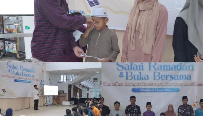 Berbagi Berkah Ramadhan, PLN Nusantara Power UP Tenayan Berikan Santunan Anak Yatim kepada Masyarakat Ring 1