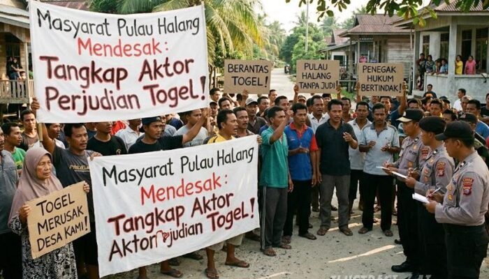Praktik Perjudian Togel di Pulau Halang Rohil Resahkan Warga. Mendesak Penegak Hukum Usut Tuntas Aktor Dibalik Bisnis Haram Ini