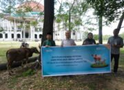 Wujud Kepedulian Sosial, BSI Serahkan Bantuan Hewan Qurban ke UIN Suska Riau