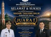 KWARTAB Pekanbaru Bangga! Nagari Tanjung Balik Wakili Sumbar di Ajang Kampung KB Nasional
