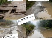 Kondisi Jalan Simpang Bragas Puluhan Tahun Rusak dan Memprihatinkan, Warga : “Pemkab Paluta Tutup Mata”
