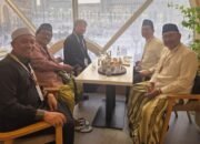 Wawako Pekanbaru, Markarius Anwar Jalin Silaturahmi dengan Anggota Amirul Hajj di Mekkah