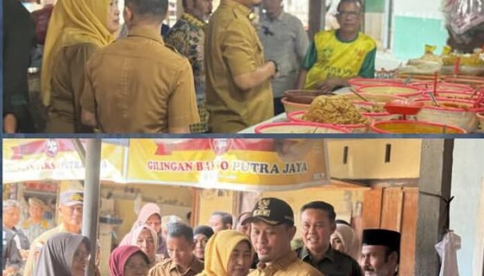 Cek Ketersediaan Bahan Pokok Jelang Idul Adha, Kadisperindag Pekanbaru Dampingi Walikota ke Pasar Dupa