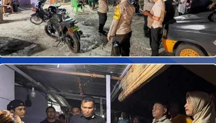 Tindak Laporan Warga, Camat Kulim bersama Aparat Gabungan Beri Peringatan Keras Kepada Pemilik Warung Remang-remang