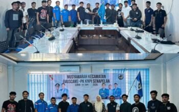 Reza Merdeka Resmi Nahkodai PK KNPI Senapelan, Siap Berdayakan Pemuda
