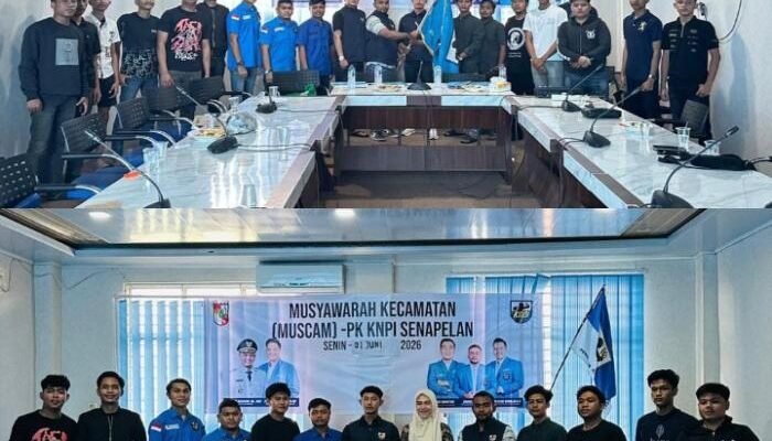 Reza Merdeka Resmi Nahkodai PK KNPI Senapelan, Siap Berdayakan Pemuda