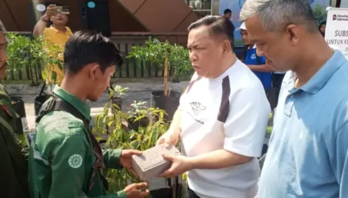 Inovasi Pemanfaatan Limbah Batubara PLTU UP Tenayan Jadi Paving Block dan Pupuk, Dapat Perhatian Khusus Dari PLt Gubri