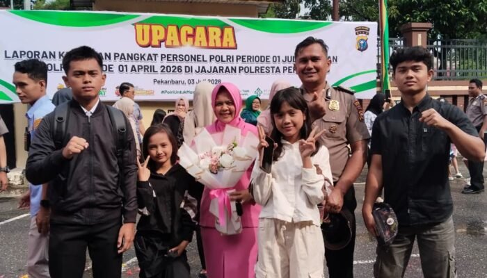 Ketua DPW GMPK Riau Ucapkan Selamat Atas Kenaikan Pangkat Putra Adin Mardeka Menjadi AKP