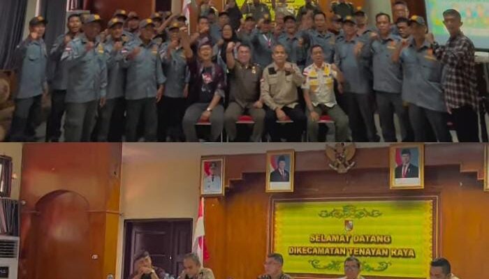 Satpol PP Pekanbaru Melalui Bidang Satlinmas Ikuti Monitoring dan Evaluasi Satlinmas Kecamatan dan Kelurahan se-kota Pekanbaru