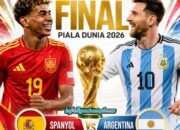 Kubur Inggris, Argentina Ditunggu Spanyol di Final
