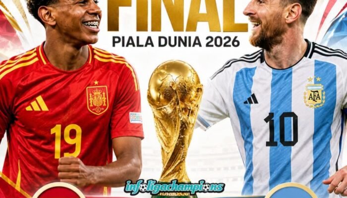 Kubur Inggris, Argentina Ditunggu Spanyol di Final