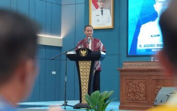 Walikota Pekanbaru Gratiskan Bus Transmetro Untuk Peserta Bhayangkara Run